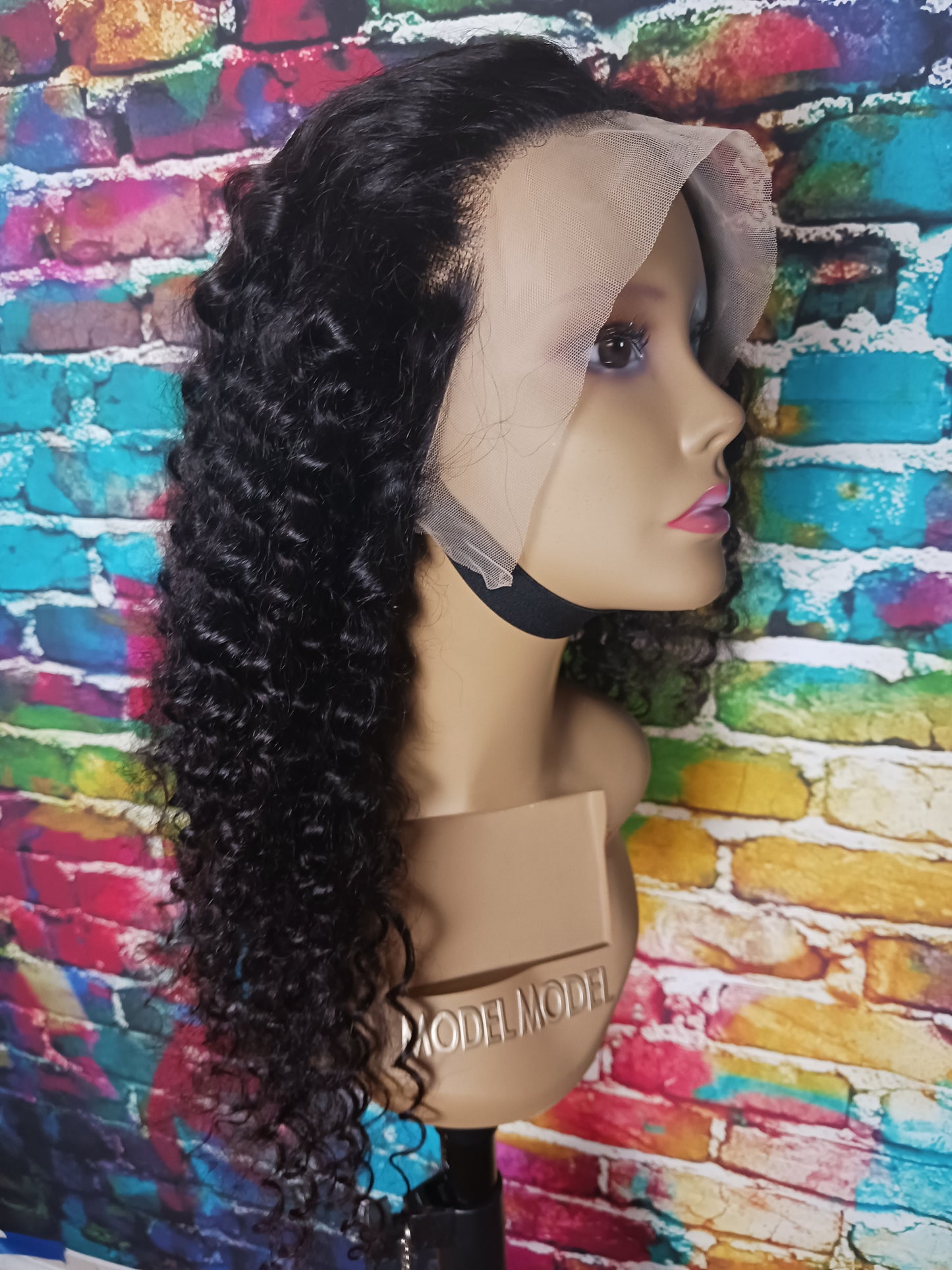 Virgin Remy transparent lace front wig